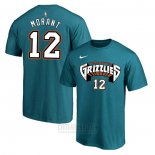 Camiseta Manga Corta Ja Morant Memphis Grizzlies Verde