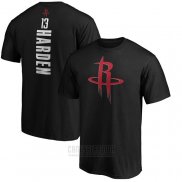 Camiseta Manga Corta James Harde Houston Rockets Negro