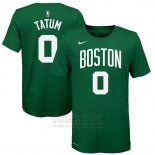 Camiseta Manga Corta Jayson Tatum Boston Celtics 2019 Verde