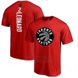 Camiseta Manga Corta Kawhi Leonard Toronto Raptors Rojo