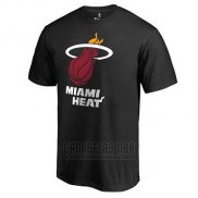 Camiseta Manga Corta Miami Heat Negro5