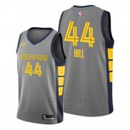 Camiseta Memphis Grizzlies Solomon Hill #44 Ciudad Gris