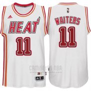 Camiseta Miami Heat Dion Waiters #11 Retro Blanco