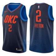 Camiseta Oklahoma City Thunder Raymond Felton #2 Statement 2017-18 Azul