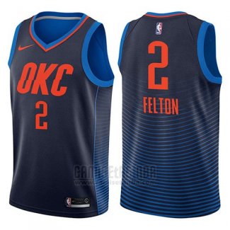 Camiseta Oklahoma City Thunder Raymond Felton #2 Statement 2017-18 Azul