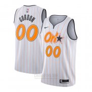 Camiseta Orlando Magic Aaron Gordon #00 Ciudad 2020-21 Blanco