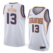 Camiseta Phoenix Suns Deandre Ayton #13 Association 2018 Blanco2