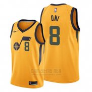 Camiseta Utah Jazz Miye Oni #8 Statement 2019-20 Oro