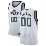 Camiseta Utah Jazz Personalizada 17-18 Blanco