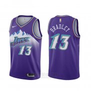 Camiseta Utah Jazz Tony Bradley #13 Classic Edition 2019-20 Violeta