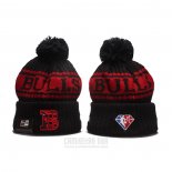 Gorro Beanie Chicago Bulls Negro Rojo