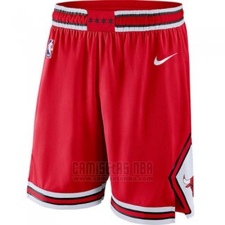 Pantalone Chicago Bulls 2017-18 Rojo