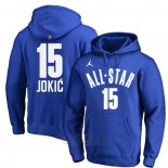 Sudaderas con Capucha All Star 2023 Nikola Jokic Azul