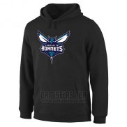 Sudaderas con Capucha Charlotte Hornets Negro