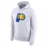 Sudaderas con Capucha Indiana Pacers Blanco 2019-20 Ciudad