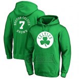 Sudaderas con Capucha Jaylen Brown Boston Celtics Verde