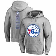 Sudaderas con Capucha Jimmy Butler Philadelphia 76ers Gris3