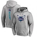 Sudaderas con Capucha Michael Kidd-Gilchrist Charlotte Hornets Gris