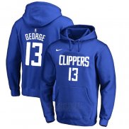 Sudaderas con Capucha Paul George Los Angeles Clippers Azul2