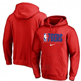 Sudaderas con Capucha Philadelphia 76ers 2019-20 Rojo