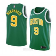 Camiseta Boston Celtics Bradley Wanamaker #8 Earned 2018-19 Verde