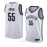 Camiseta Brooklyn Nets Mitch Creek #55 Association 2018 Blanco