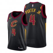 Camiseta Cleveland Cavaliers Kevin Porter Jr. #4 Ciudad Azul