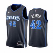 Camiseta Dallas Mavericks Maxi Kleber #42 Ciudad 2023-24 Azul