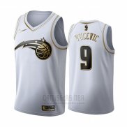 Camiseta Golden Edition Orlando Magic Nikola Vucevic #9 2019-20 Blanco