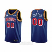 Camiseta Golden State Warriors Personalizada 75th Anniversary Azul