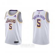 Camiseta Los Angeles Lakers Talen Horton-Tucker #5 Association 2021-2022 Blanco