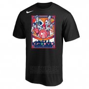 Camiseta Manga Corta Atlanta Hawks 50th Negro