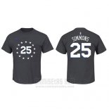 Camiseta Manga Corta Ben Simmons Philadelphia 76ers Negro