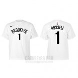 Camiseta Manga Corta D'angelo Russell Brooklyn Nets Blanco