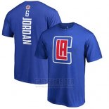 Camiseta Manga Corta Deandre Jordan Los Angeles Clippers Azul