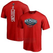 Camiseta Manga Corta Demarcus Cousins New Orleans Pelicans Rojo