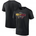 Camiseta Manga Corta Denver Nuggets & Miami Heat 2023 NBA Finals Matchup Negro