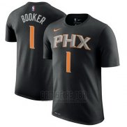 Camiseta Manga Corta Devin Booker Phoenix Suns Negro