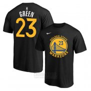 Camiseta Manga Corta Draymond Green Golden State Warriors 2019-20 Negro