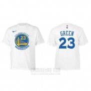 Camiseta Manga Corta Draymond Green Golden State Warriors 2019 Blanco