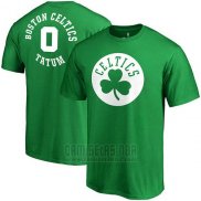 Camiseta Manga Corta Jayson Tatum Boston Celtics Verde