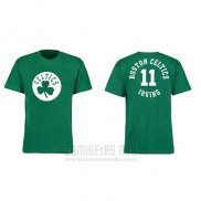 Camiseta Manga Corta Kyrie Irving Boston Celtics Verde3