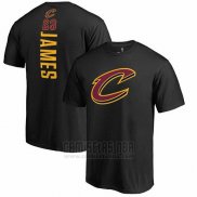 Camiseta Manga Corta Lebron James Cleveland Cavaliers Negro3