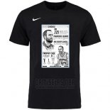 Camiseta Manga Corta Manu Ginobili San Antonio Spurs Negro Retirement Commemorative