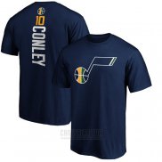 Camiseta Manga Corta Mike Conley Utah Jazz Azul