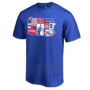 Camiseta Manga Corta Philadelphia 76ers Azul Ben Simmons Player State