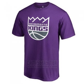 Camiseta Manga Corta Sacramento Kings Violeta2