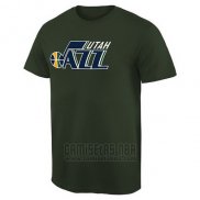 Camiseta Manga Corta Utah Jazz Verde3