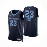 Camiseta Memphis Grizzlies Derrick Rose #23 Icon Azul