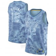 Camiseta Memphis Grizzlies Ja Morant #12 Select Series 2023 Azul